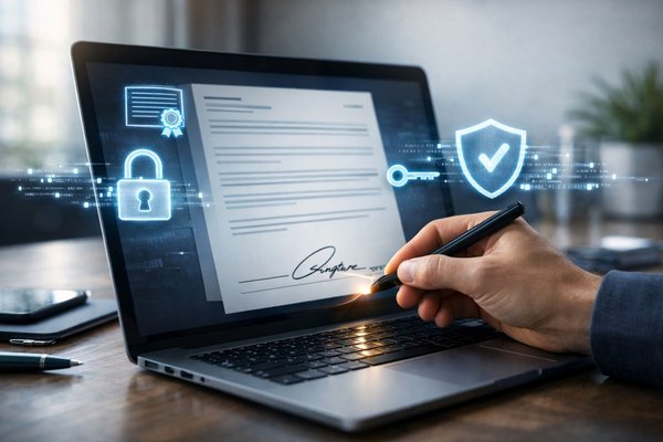 Utiliser une signature électronique pour renforcer la cybersécurité